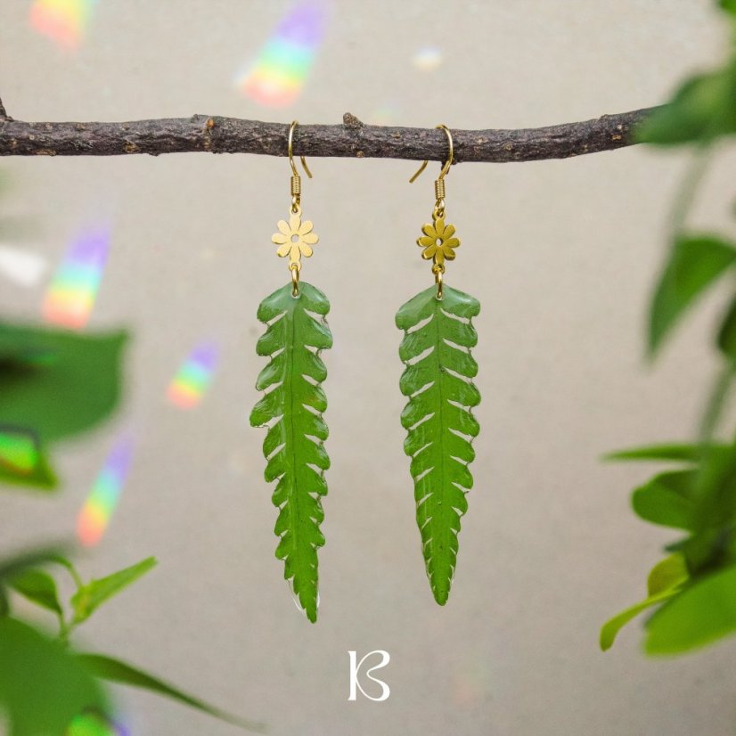 Fern Dangle Earrings