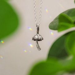 Přívěsek s houbičkou č.3 - Ag 999