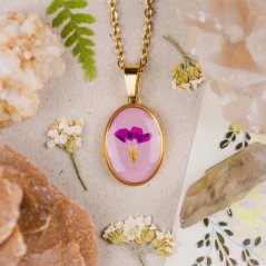 Náhrdelník s trávničkou