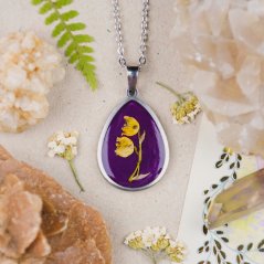 Náhrdelník s konvalinkou