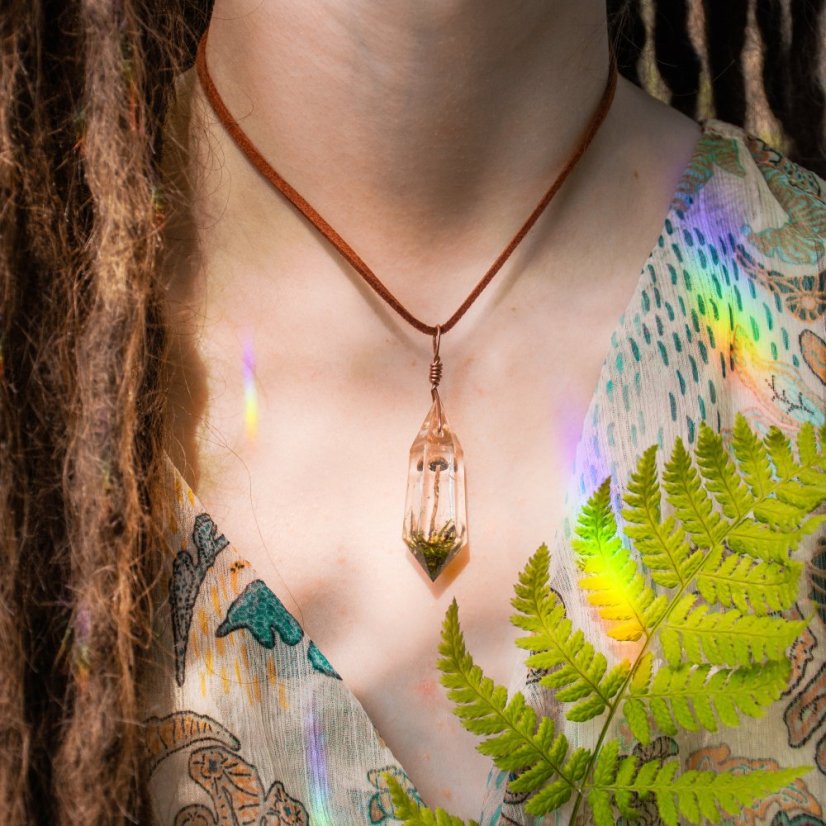 Mechový krystal č.2