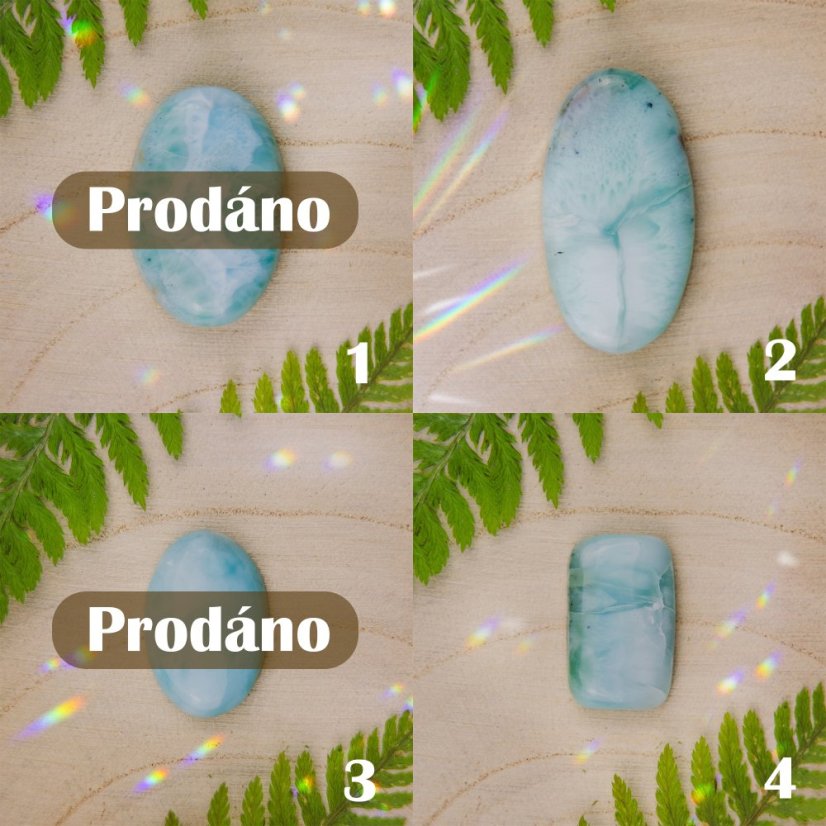 Larimar - kabošon - Kabošon: 9
