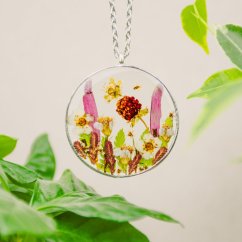 Náhrdelník mini zahrádka č.11