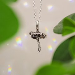 Přívěsek s houbičkou č.2 - Ag 999