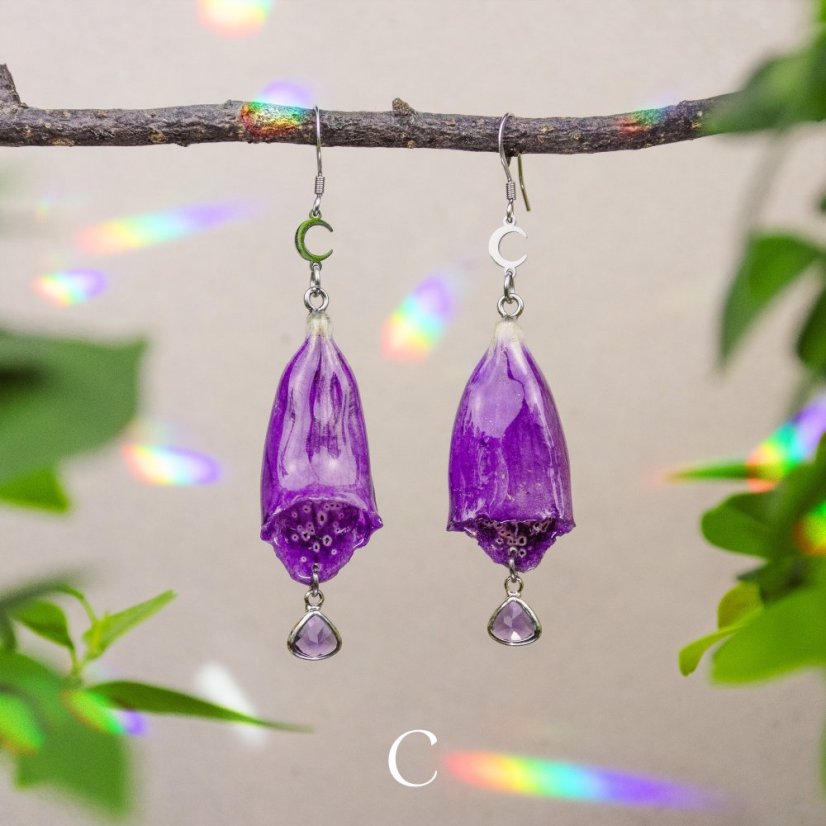 Foxglove Dangle Earrings
