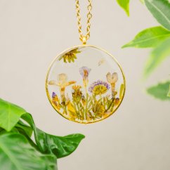 Náhrdelník mini zahrádka č.19