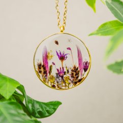 Náhrdelník mini zahrádka č.23