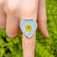 Nastavitelný prstýnek se sedmikráskou