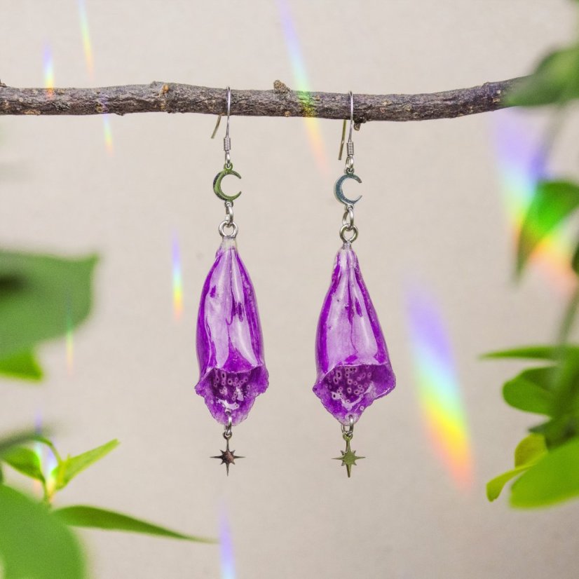 Foxglove Dangle Earrings