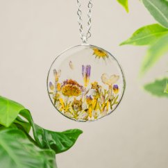 Náhrdelník mini zahrádka č.19