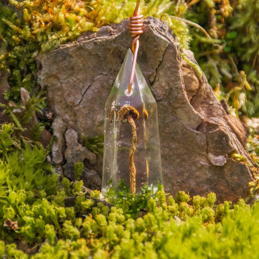 Mechový krystal č.2